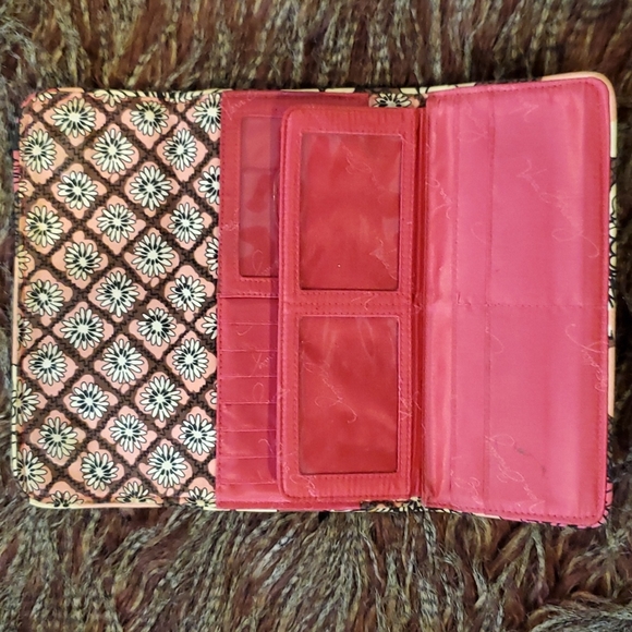 Vera Bradley Mocha Rouge Purse/Wallet - Picture 9 of 13